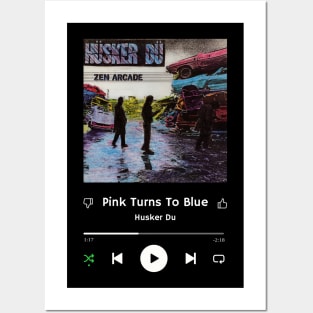 Stereo Music Player - Pink Turns To Blue Posters and Art